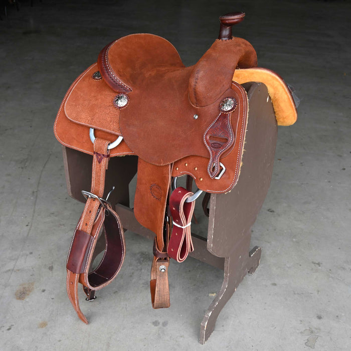 12.5" JEFF SMITH TEAM ROPING SADDLE