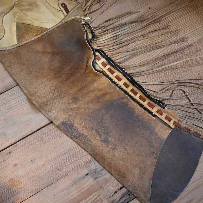 Justin Berns Stepthrough Chaps Tack - Chaps & Chinks Justin Beans