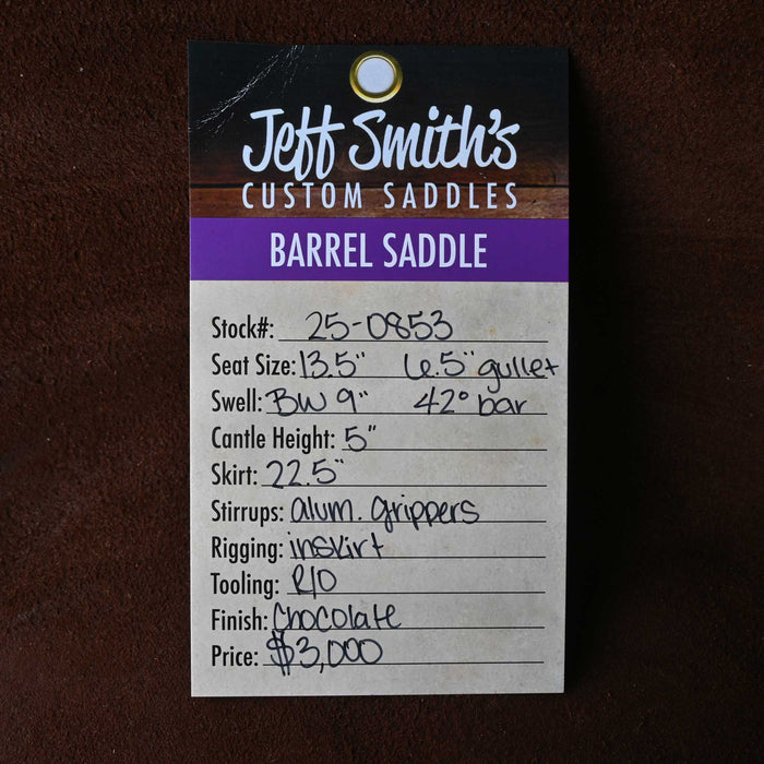 13.5" JEFF SMITH BARREL SADDLE