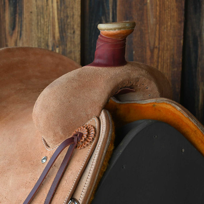 12" PATRICK SMITH TEAM ROPING SADDLE