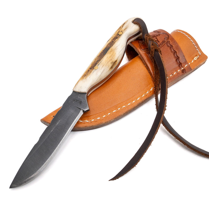 Justin Wiley Carbon Steel Drop Point Knife