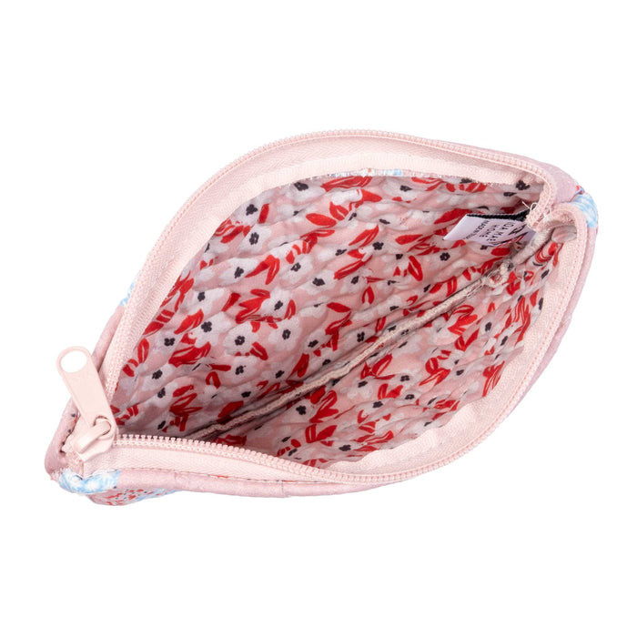 Adeline Rose Patchwork Small Makeup Bag ACCESSORIES - Luggage & Travel - Cosmetic Bags Ida Mae Home