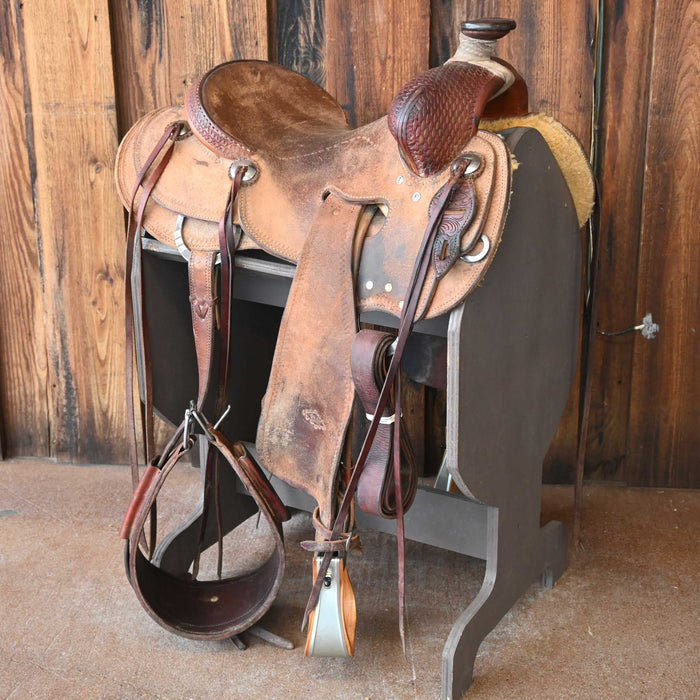 15" USED LUKE LANE RANCH SADDLE