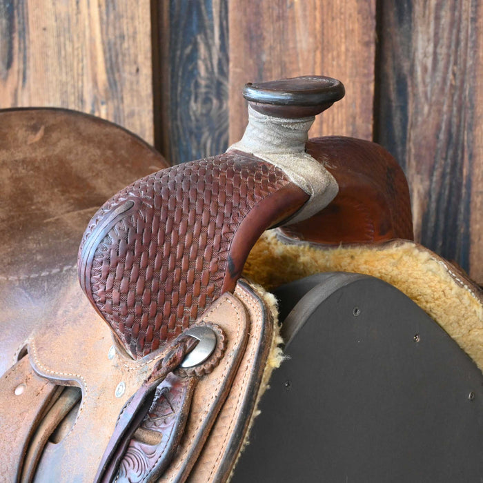 15" USED LUKE LANE RANCH SADDLE