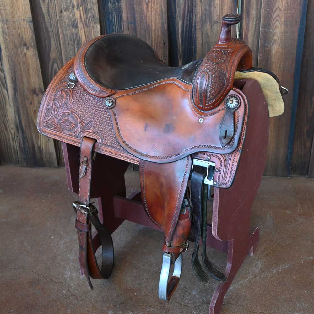 16" USED MARTIN RANCH CUTTER SADDLE Saddles Martin Saddlery