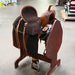 13.5" SEVEN LIGHTWEIGHT (WOOD TREE) BARREL SADDLE Saddles - New Seven Saddle