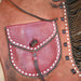 DIAMOND 4 Leather Stepthrough Cowboy Chaps Tack - Chaps & Chinks Diamond 4 Leather
