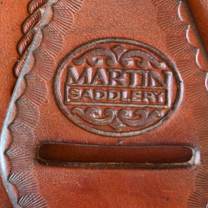 16" USED MARTIN RANCH CUTTER SADDLE