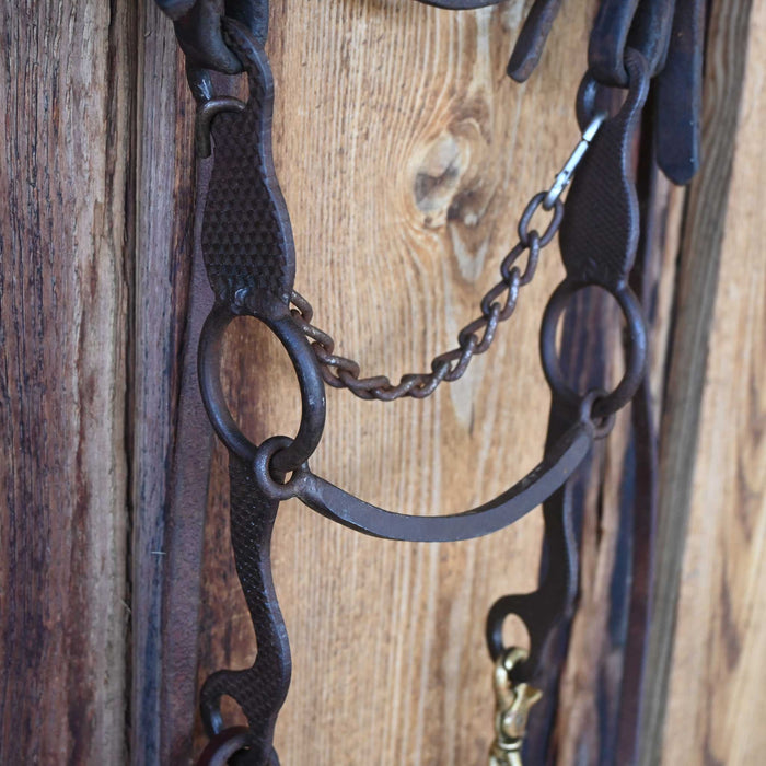 Square Mullen Bridle Rig w/Browband Headstall