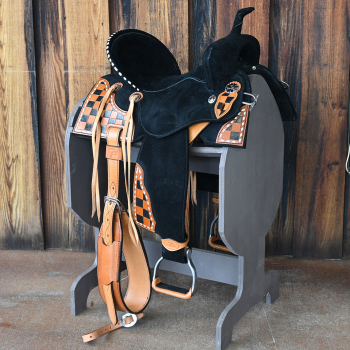 14" SEVEN LIGHTWEIGHT (WOOD TREE) BARREL SADDLE