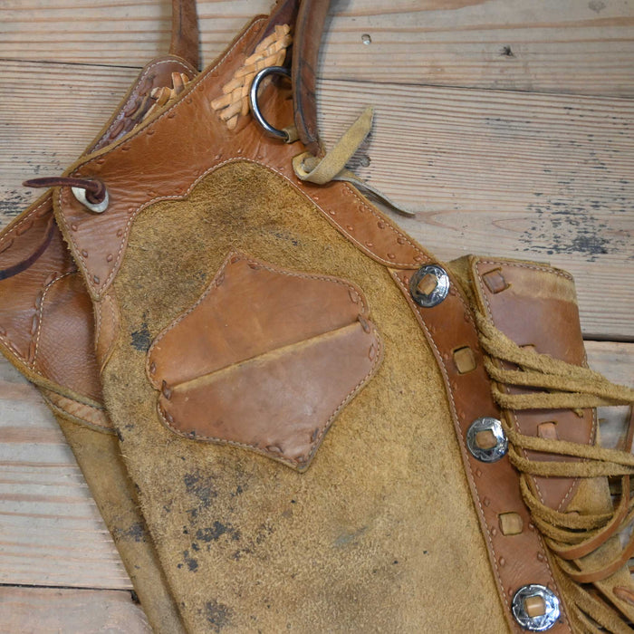 Ed Walker XX Leathersmith Shotgun Chaps Tack - Chaps & Chinks Ed Walker XX