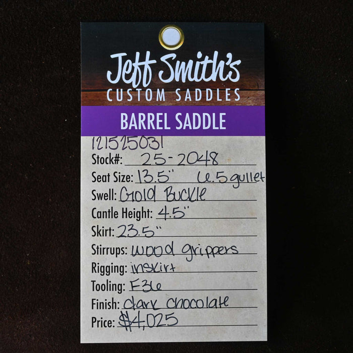 13.5" JEFF SMITH BARREL SADDLE