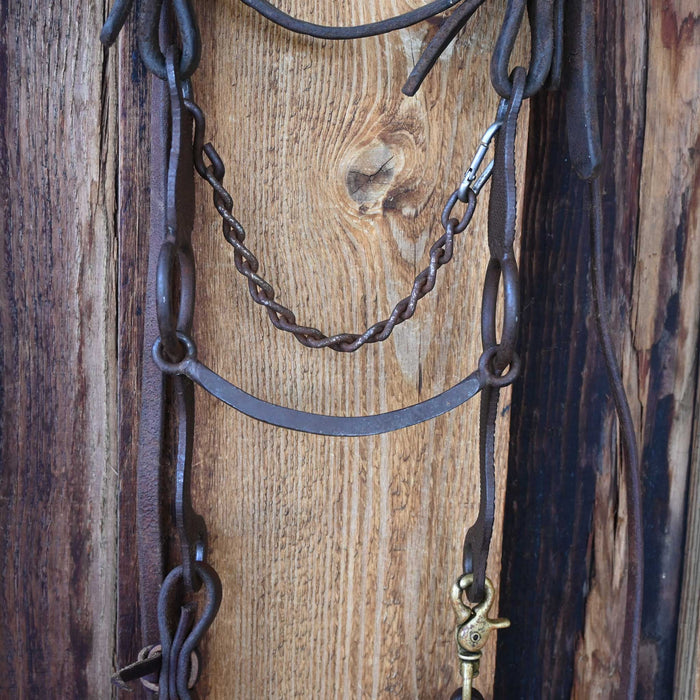 Square Mullen Bridle Rig w/Browband Headstall