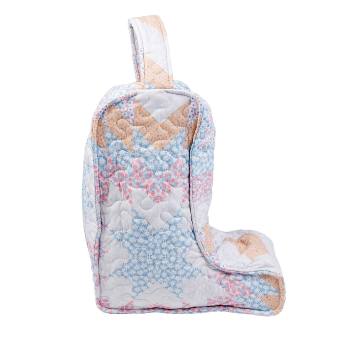 Adeline Patchwork Boot Bag ACCESSORIES - Luggage & Travel Ida Mae Home