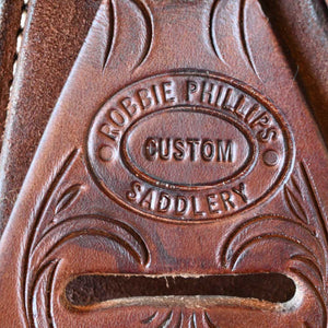 13" USED ROBBIE PHILLIPS BARREL SADDLE