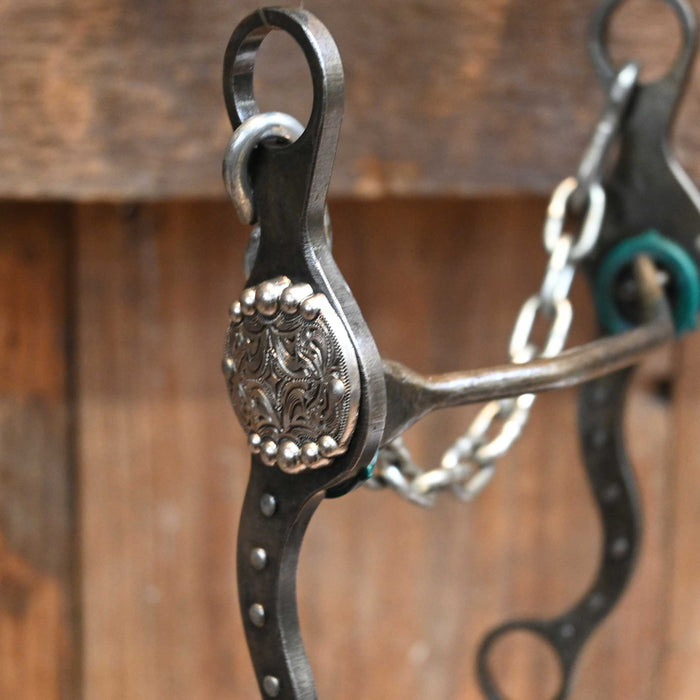 Paul Petska Mullen w/ Silver Dots Concho Bit