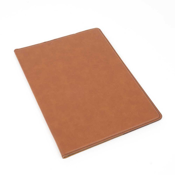 Engravable Leather Notepad Holder Customs & Awards - MISC Trophy