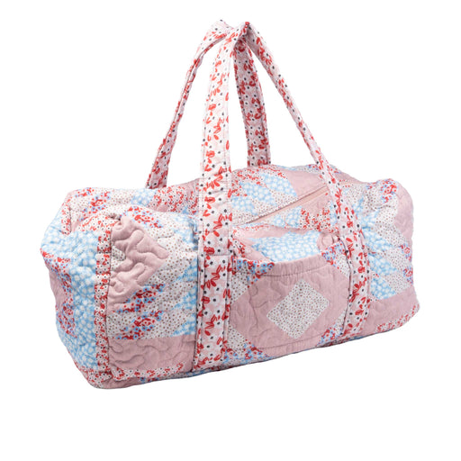 Adeline Patchwork Rose Duffle Bag ACCESSORIES - Luggage & Travel Ida Mae Home