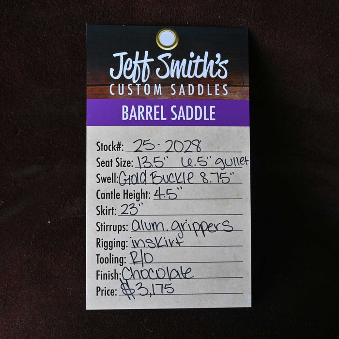 13.5" JEFF SMITH BARREL SADDLE