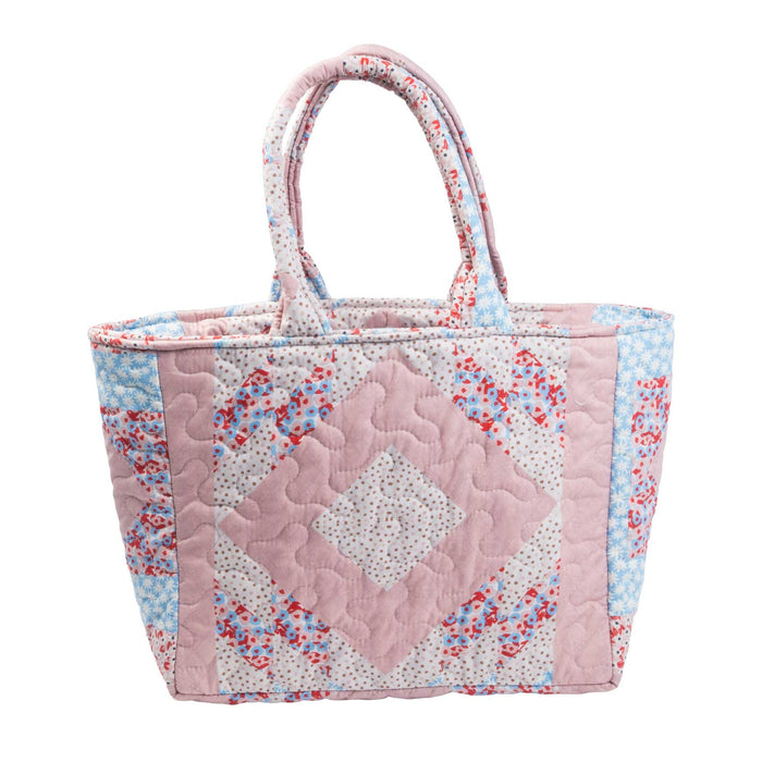 Adeline Patchwork Rose Handbag WOMEN - Accessories - Handbags - Tote Bags Ida Mae Home