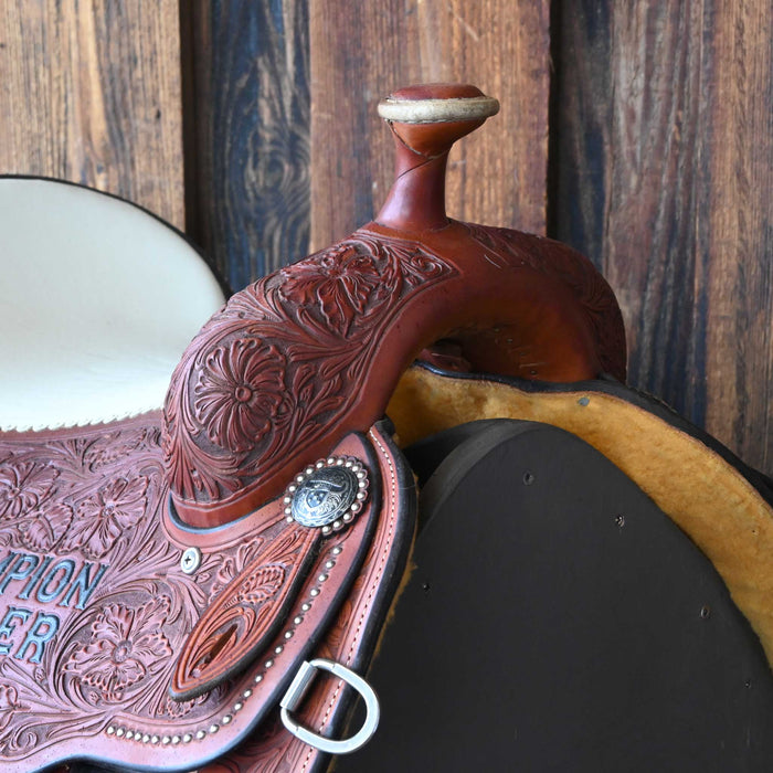 15" USED MARTIN TEAM ROPING SADDLE