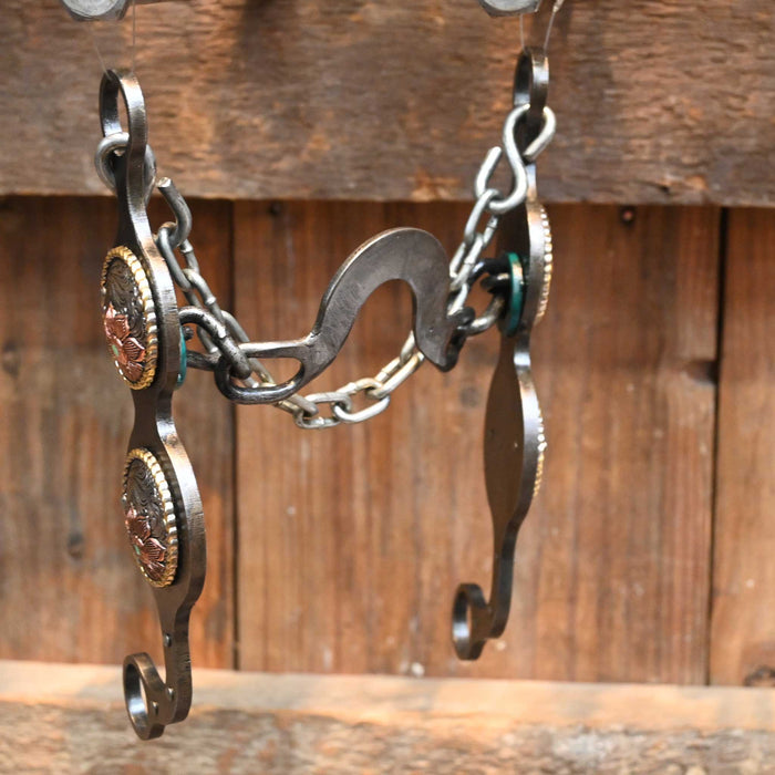 Paul Petska  Washer Port w/ Copper Flower Concho Bit