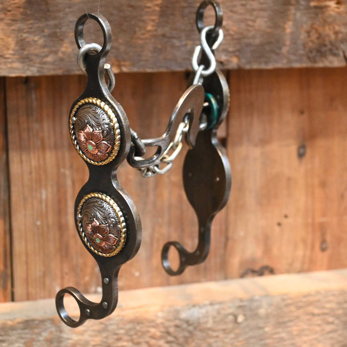 Paul Petska  Washer Port w/ Copper Flower Concho Bit