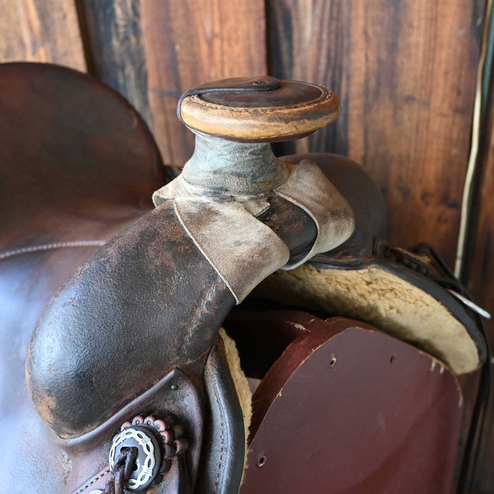 15" USED CRAIG LEWIS RANCH SADDLE Saddles - Used Craig Lewis
