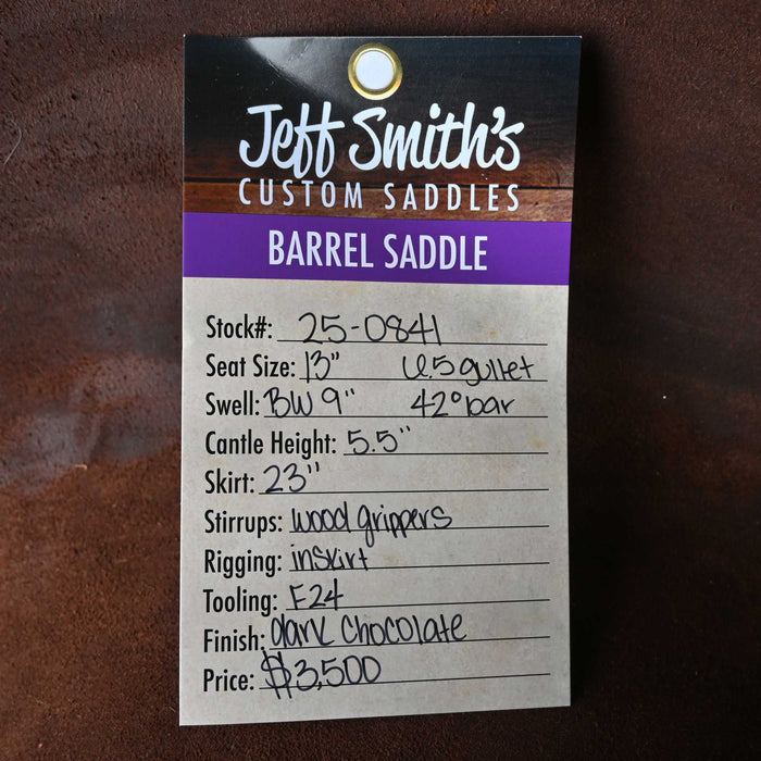 13" JEFF SMITH BARREL SADDLE