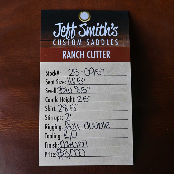 16.5" JEFF SMITH BUSTER WELCH SADDLE