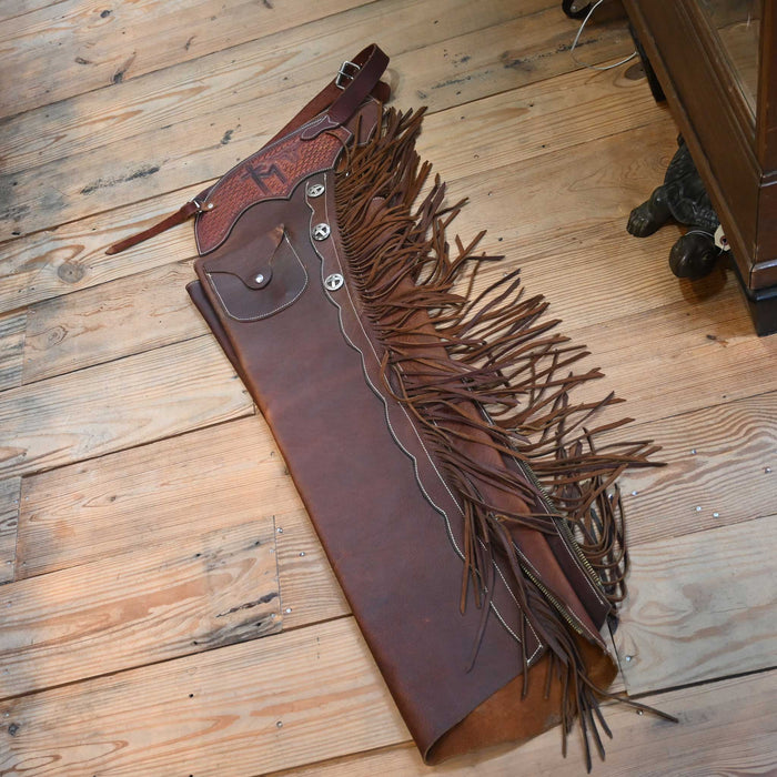 Quality Tooled Yoke Shotguns Chaps