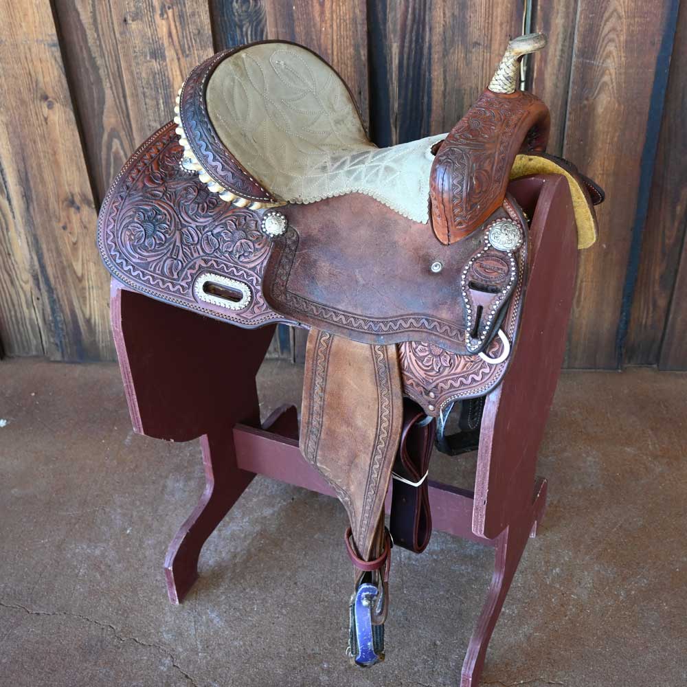 13.5" USED TESKEY'S BARREL SADDLE Saddles Teskey's Saddlery