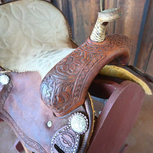 13.5" USED TESKEY'S BARREL SADDLE