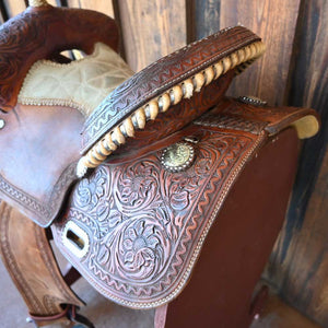 13.5" USED TESKEY'S BARREL SADDLE