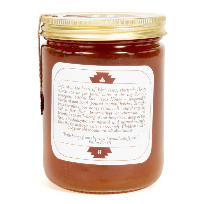 Hacienda Harelik Honey - 32oz Jar