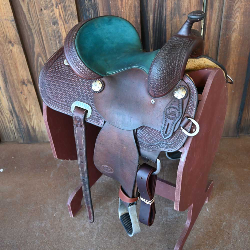 12.5" USED COATS BARREL SADDLE Saddles Coats Saddlery