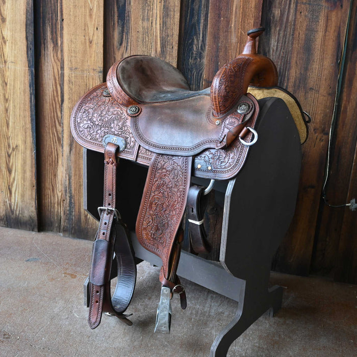 15.5" USED COATS BARREL SADDLE