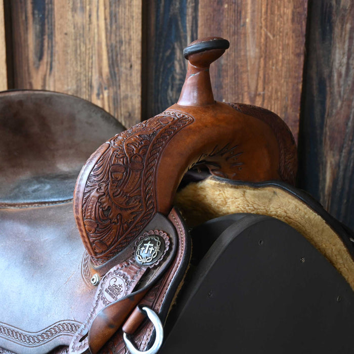 15.5" USED COATS BARREL SADDLE