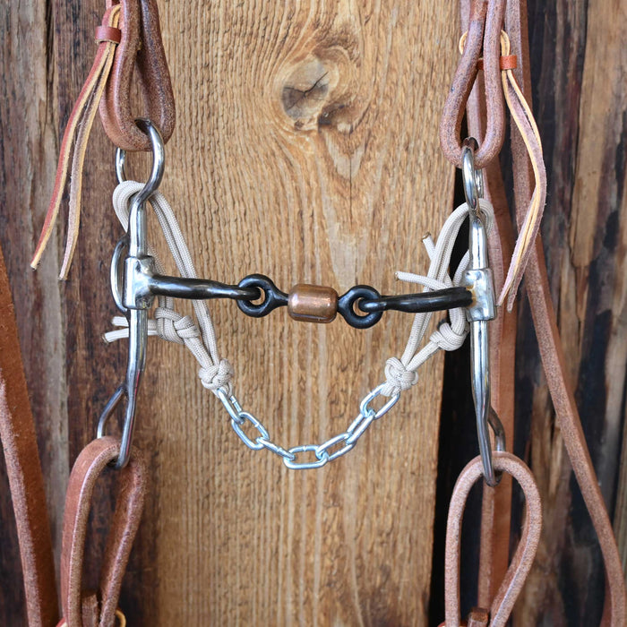 Dogbone Bridle Rig w/Single Ear Headstall Sale Barn misc