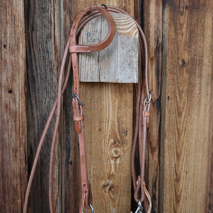 Dogbone Bridle Rig w/Single Ear Headstall Sale Barn misc