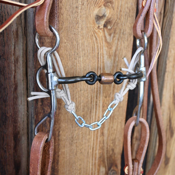 Dogbone Bridle Rig w/Single Ear Headstall Sale Barn misc