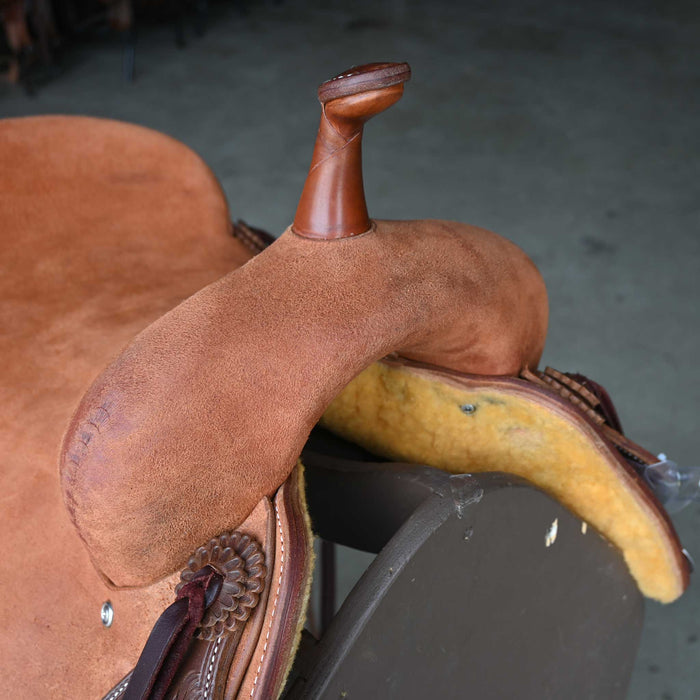 16" JFF SMITH BUSTER WELCH CUTTING SADDLE