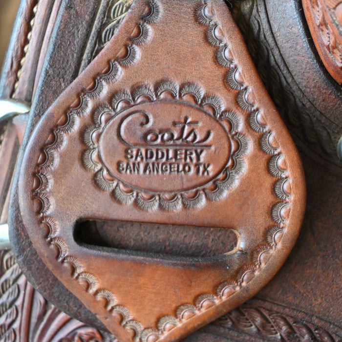 15.5" USED COATS BARREL SADDLE