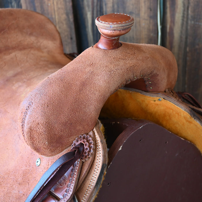 16" TESKEY'S STRIP DOWN RANCH SADDLE Saddles - New Teskey's Saddlery