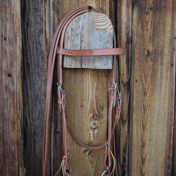 Teskey's Snaffle Bridle Rig w/All New Leather Tack - Rigs Teskey's