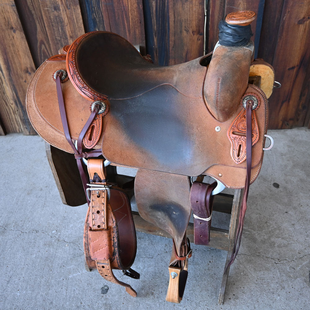 15" USED CACTUS RANCH SADDLE Saddles CACTUS SADDLERY   