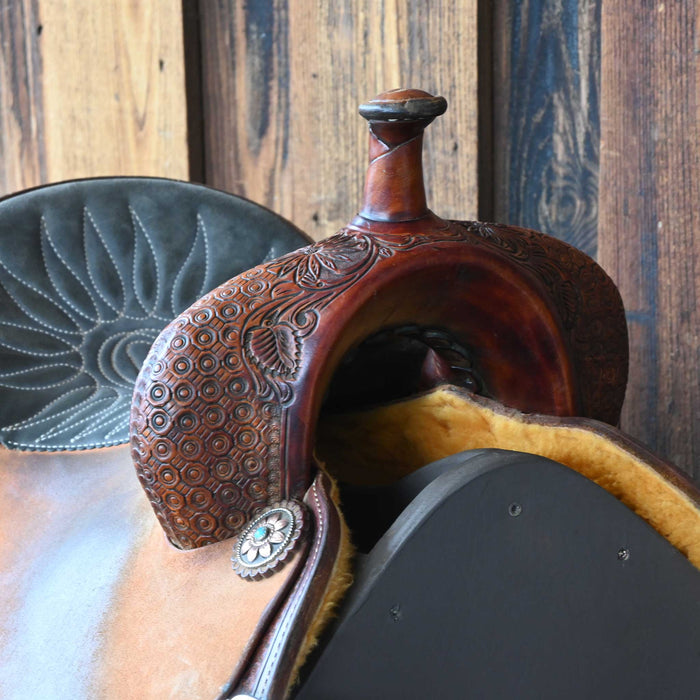 14.5" USED MARTIN CROWN C BARREL SADDLE