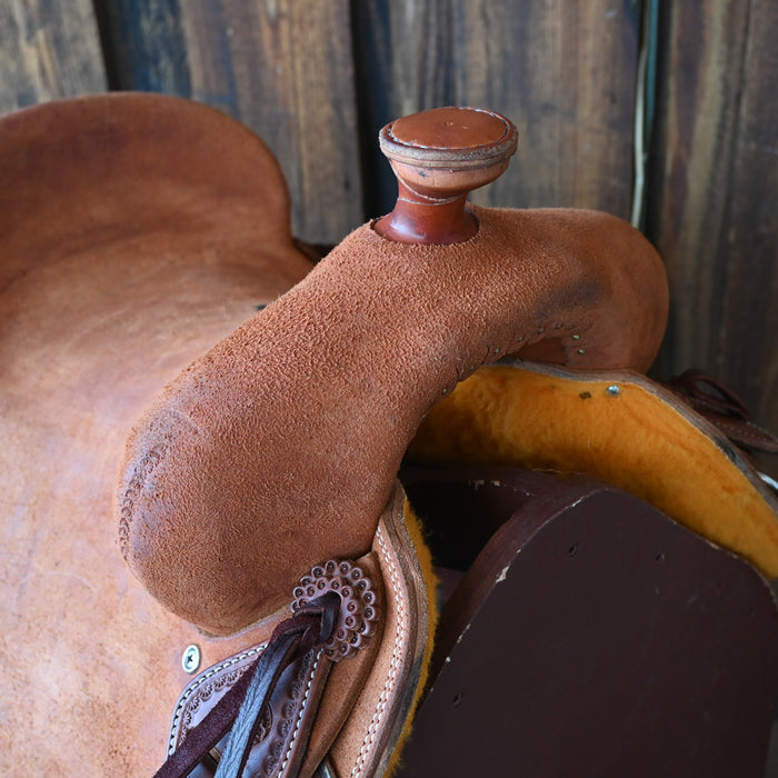 15" TESKEY'S STRIP DOWN RANCH SADDLE Saddles - New Teskey's Saddlery