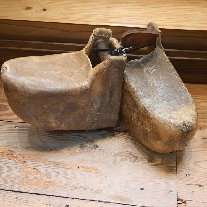 Slightly Used Rawhide Tapaderos