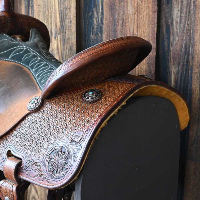 14.5" USED MARTIN CROWN C BARREL SADDLE